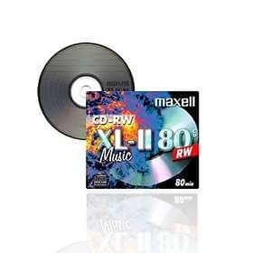 Maxell CD-RW 700MB 4x 5-pack Jewelcase XL-II 80 Audio