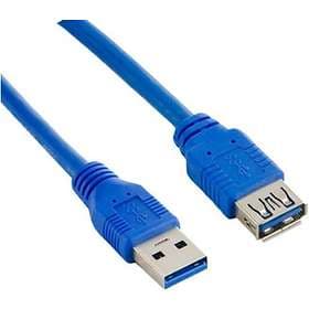 Lanberg USB A - USB A M-F 3.0 3m