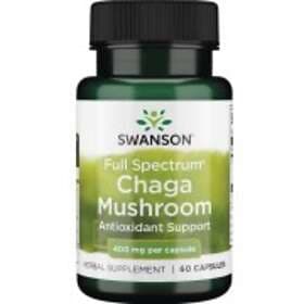 Swanson Chaga Mushroom Full Spectrum 400mg 60 Capsules