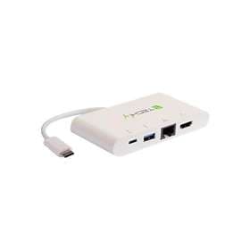 Techly USB 3.1 Type-C to USB3 Adapter with HDMI & Ethernet