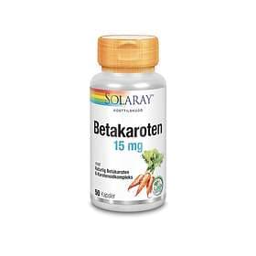 Solaray Betakaroten 15mg 50 Capsules