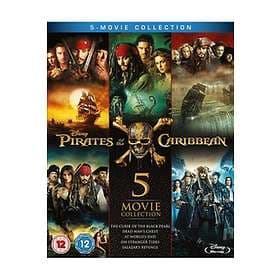 Pirates of the Caribbean: 5-Movie Collection (UK) (Blu-ray)