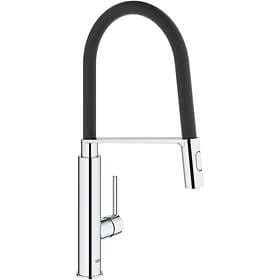 Grohe Feel Pro Kitchen Mixer Tap 31489000 (Chrome/Black)
