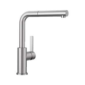 Blanco Lanora S Kitchen Mixer Tap 523123 (Stainless Steel)