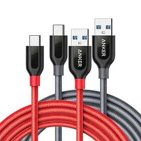 Anker PowerLine+ USB A - USB C 3.0 1.8m