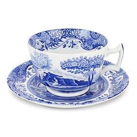 Spode Blue Italian Coffee Cup with Saucer 28cl