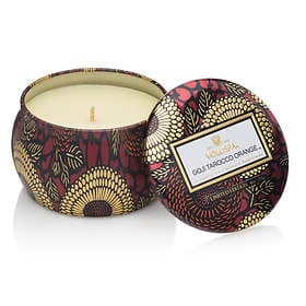 Voluspa Goji Tarocco Orange Petite Decorative Tin Candle