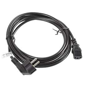 Lanberg VDE CEE 7/7 (angled) - C13 3m