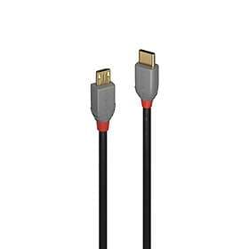 Lindy Anthra Line USB C - USB Micro-B 2.0 0.5m