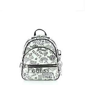Guess Manhattan Logo Pattern Backpack (HWGF6994310) (Women's)