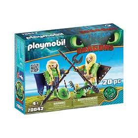 Playmobil Dragons 70042 Ruffnut and Tuffnut with Flight Suit