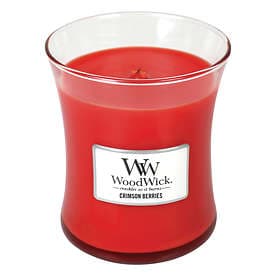 WoodWick Crimson Berries Medium Scented Candle