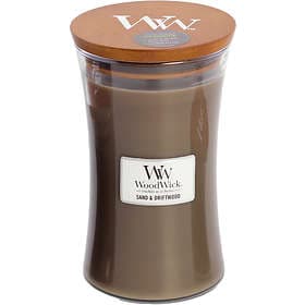 WoodWick Sand & Driftwood Large Scented Candle
