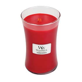 WoodWick Crimson Berries Large Scented Candle