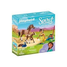Playmobil Spirit 70122 Pru with Horse and Foal