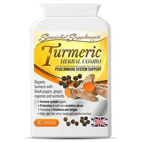 Specialist Supplements Turmeric Herbal Combo 90 Capsules