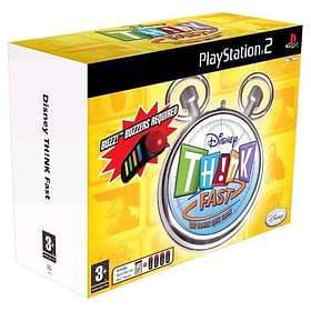 Disney: Think Fast (incl. Buzzers) (PS2)