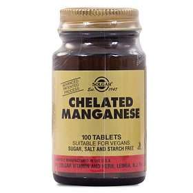 Solgar Chelated Manganese 100 Tablets