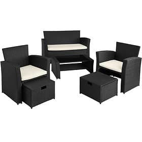 TecTake Grupp Modena (incl. Sofa/Bench, 2  Armchairs)