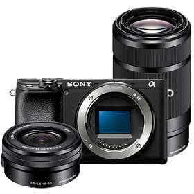 Sony Alpha A6400 + 16-50/3.5-5.6 PZ OSS + 55-210/4.5-6.3 OSS