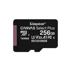 Kingston Canvas Select Plus microSDXC Class 10 UHS-I U3 V30 A1 100/85MB/s 256GB