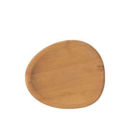 Aida Raw Teak Party Plate 13x11.4cm 2-pack