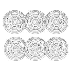 Iittala Kastehelmi Plate Ø17cm 6-pack