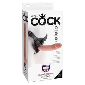 Pipedream King Cock Strap-On Harness with Cock 23cm