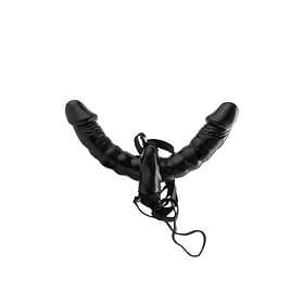 Pipedream Fetish Fantasy Vibrating Double Delight Strap-On