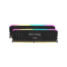 Crucial Ballistix MAX Black RGB LED DDR4 4000MHz 2x8GB (BLM2K8G40C18U4BL)