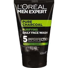 L'Oreal Men Expert Pure Charcoal Purifying Daily Face Wash 100ml