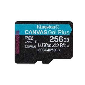 Kingston Canvas Go! Plus microSDXC Class 10 UHS-I U3 V30 A2 170/90MB/s 256GB