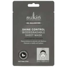 Sukin Oil Balancing Shine Control Biodegradable Sheet Mask 25ml