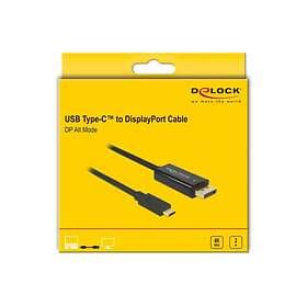 DeLock 4K 60Hz USB C - DisplayPort 2m