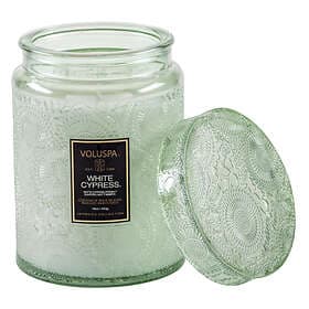 Voluspa White Cypress Large Jar