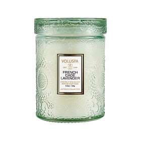 Voluspa French Cade Lavender Small Glass Jar Candle