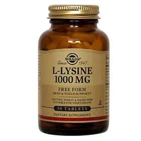 Solgar L-Lysine 1000mg 100 Tablets