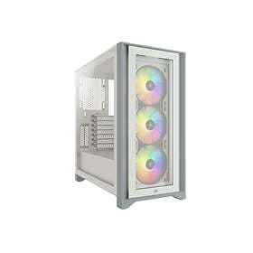 Corsair iCUE 4000X RGB (White/Transparent)