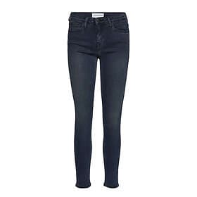 Calvin Klein CKJ011 Mid Rise Skinny Ankle Jeans (Women's)