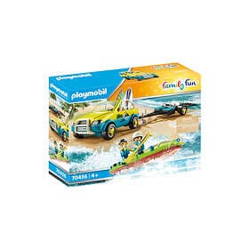 Playmobil Family Fun 70436 Beach Car with Canoe