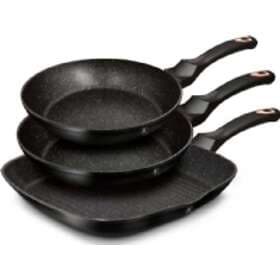 Berlinger Haus Black Rose Fry Pan set 3 pcs (with Grill Pan)