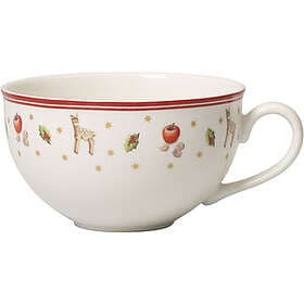 Villeroy & Boch Toy's Delight White Coffee Cup with Saucer 30cl