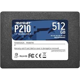Patriot P210 2.5" SSD 512GB