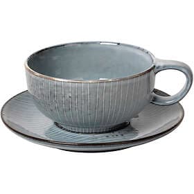 Broste Copenhagen Nordic Sea Cup with Saucer 25cl