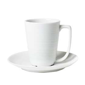 Wik & Walsøe Whitewood Cup with Saucer 20cl