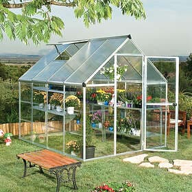 Palram Hybrid Växthus 4.5m² (Aluminium/Polykarbonat)
