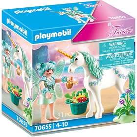 Playmobil Fairies 70655 Enhörning Med Utfodringsfe