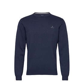 Gant Classic Cotton Crew Neck Sweater (Men's)