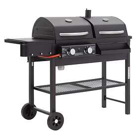 Argos Home Premium Dual Fuel Charcoal & Gas Combi BBQ