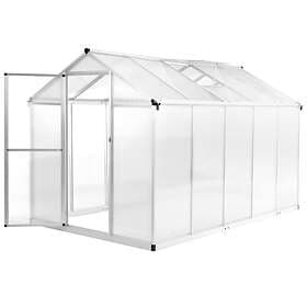 vidaXL 45215 Greenhouse 11.19m³ (Aluminium)